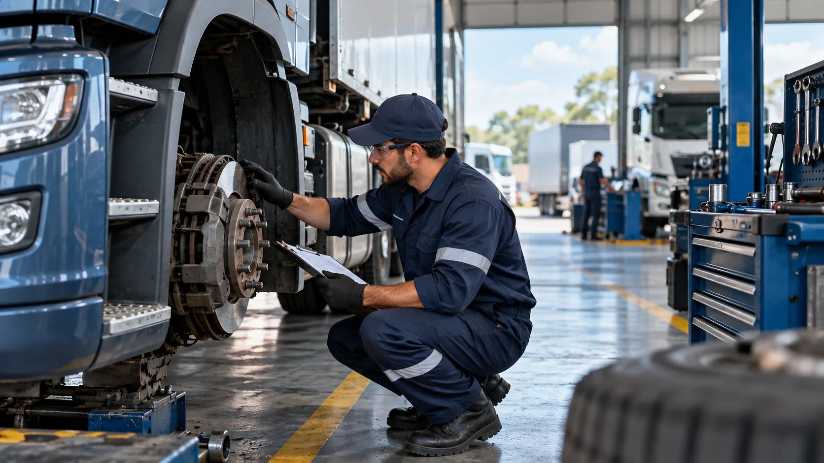 Manutenção preventiva de caminhões: da agenda à disponibilidade