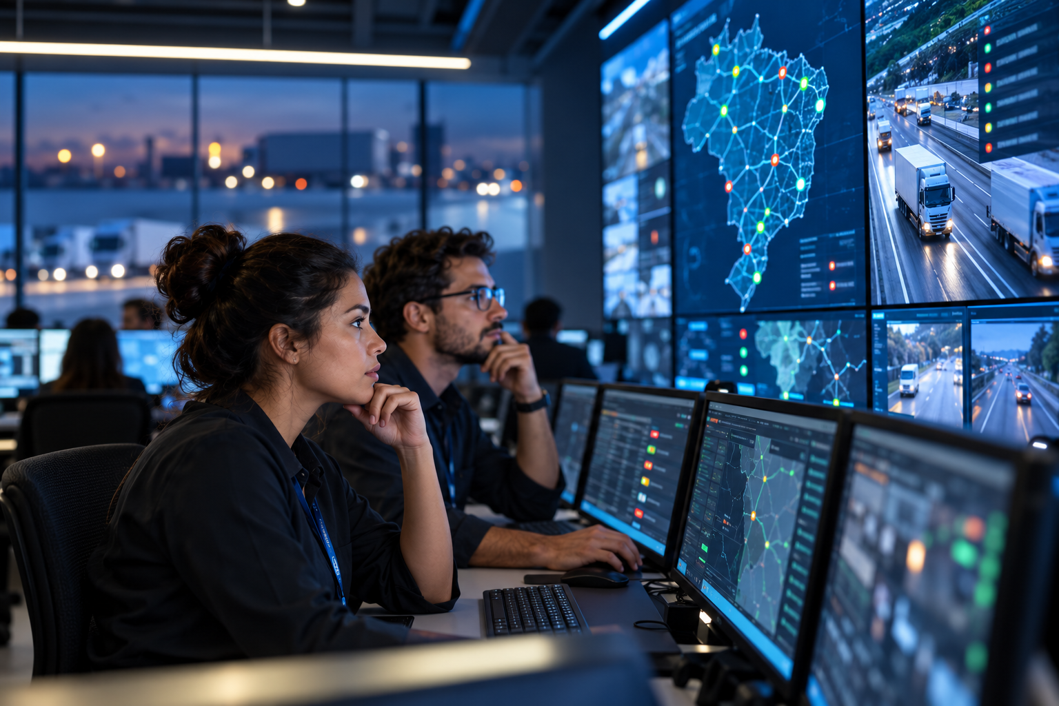 Torre de Controle na operação